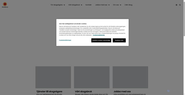 Security scan screenshot of https://storaensoskog.se