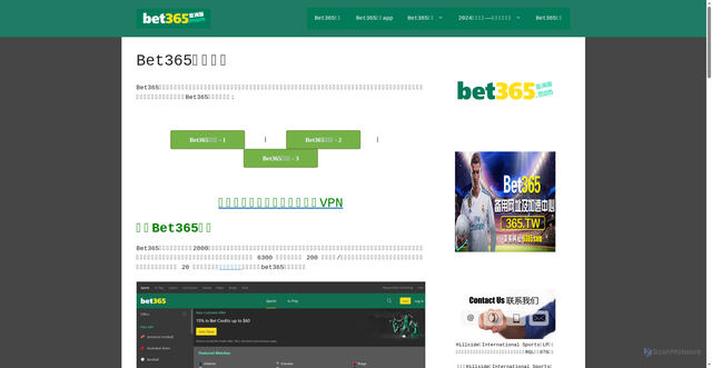 Security scan screenshot of https://www.bet3658038.com/