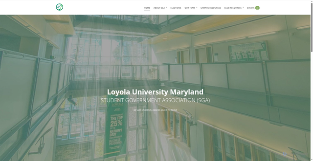 Security scan screenshot of https://bridge.loyola.edu/sga/home/