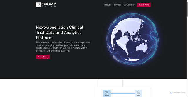 Security scan screenshot of https://redcapcloud.com