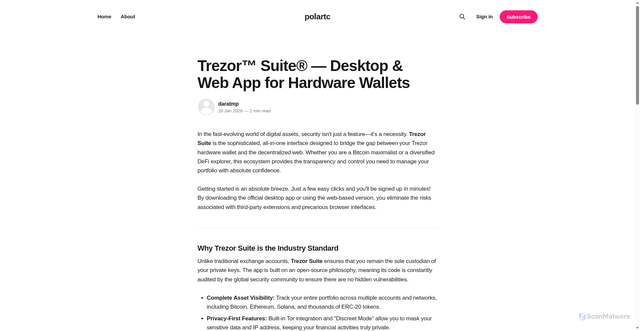 Security scan screenshot of https://homepage-user.ghost.io/suite/