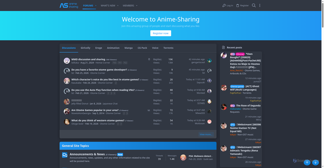 Security scan screenshot of https://www.anime-sharing.com