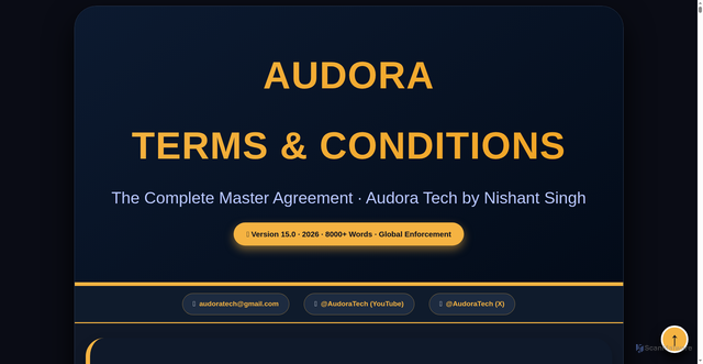 Security scan screenshot of https://audora-terms-8hkgqgn8nd.edgeone.app/