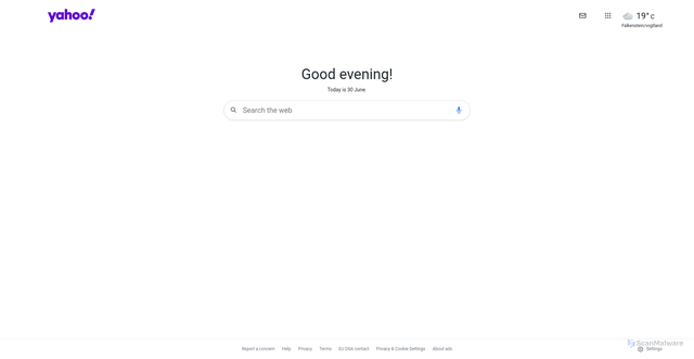 Security scan screenshot of https://uk.shopping.search.yahoo.com