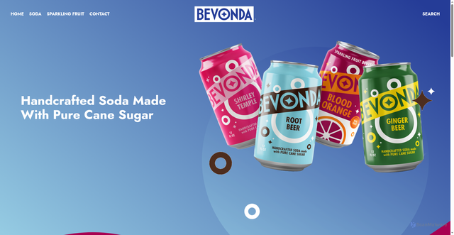 Security scan screenshot of https://bevonda.pages.dev/product-shirley-temple.html