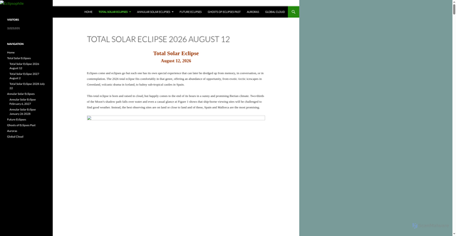 Security scan screenshot of eclipsophile.com