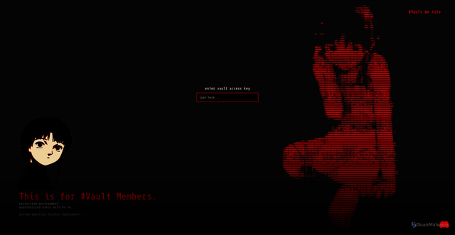 Security scan screenshot of https://thevault-xhxw7vm04s.edgeone.app/