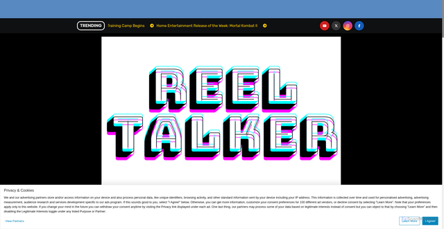 Security scan screenshot of http://reeltalker.com/2021/03/27/boyhood-star-ellar-coltrane-talks-about-not-living-up-to-fame-and-living-simple/
