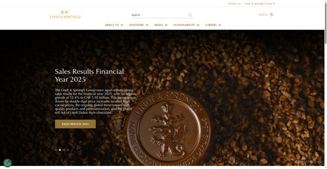 Security scan screenshot of https://lindt-spruengli.com