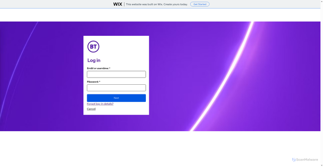 Security scan screenshot of https://billblundell1.wixsite.com/my-site-2