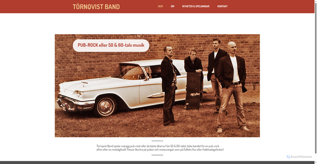 Security scan screenshot of https://tornqvist-band.se