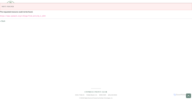 Security scan screenshot of https://www.cpcmack.org/c/blogs/find_entry?p_l_id=0
