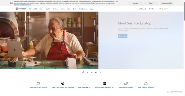 Security scan screenshot of https://z1bhgtr.pages.dev/