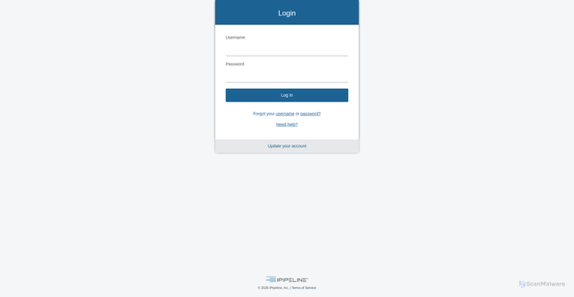 Security scan screenshot of https://formspipe.ipipeline.com