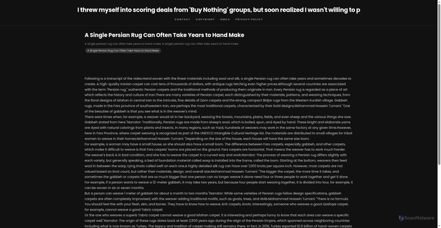 Security scan screenshot of https://dietplancityhugo-yizna5vpb1.edgeone.app/16908-a-single-persian-rug-can-often-take-years-to-hand-make.html
