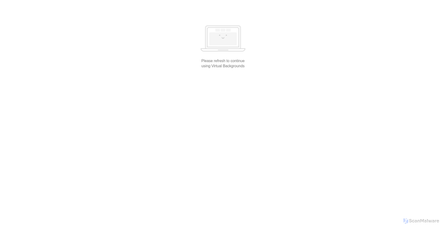Security scan screenshot of https://virtual-backgrounds.zoomapp.cloud