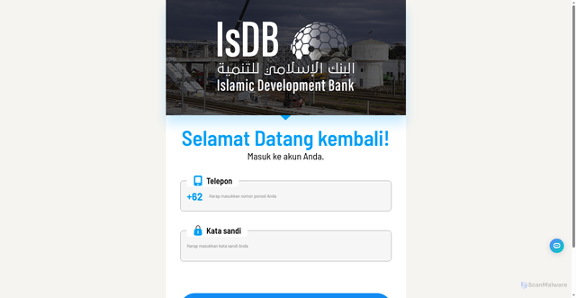 Security scan screenshot of https://isdb-app.pages.dev/