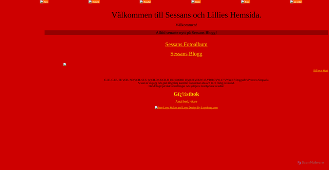 Security scan screenshot of https://sessan07.se