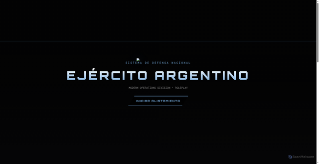 Security scan screenshot of https://ejercito-argentino-modded-lhxs4jviev.edgeone.app/