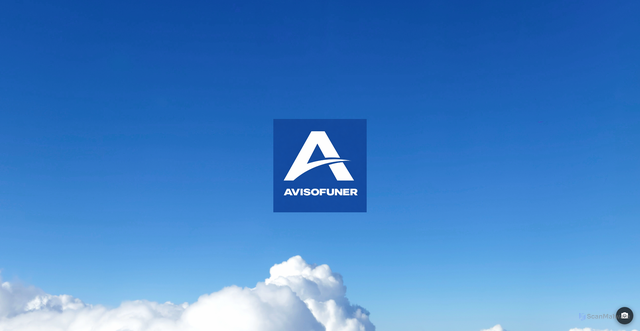 Security scan screenshot of https://avisofuner.pages.dev/funeraria-sky/index.html