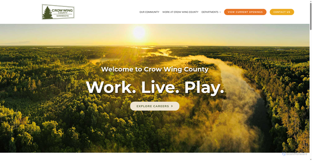 Security scan screenshot of https://joincwcmn.gov/