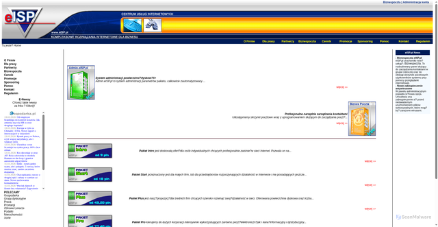 Security scan screenshot of https://www.klub.kobiety.net.pl