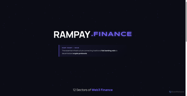 Security scan screenshot of https://rampay-finance-parking.pages.dev/