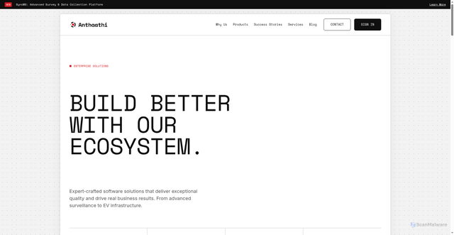 Security scan screenshot of http://anthaathi.pages.dev/