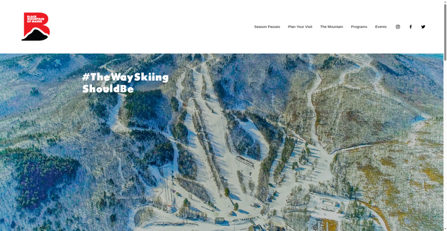 Security scan screenshot of https://skiblackmountain.org/