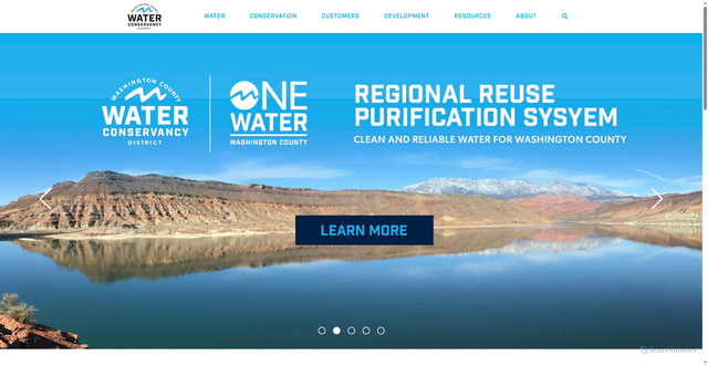 Security scan screenshot of https://www.wcwcd.gov/