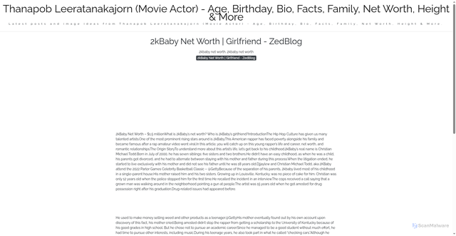 Security scan screenshot of https://nusaglobalmedia-dpsuywzva9wq.edgeone.app/2kbaby-net-worth-girlfriend-zedblog.html