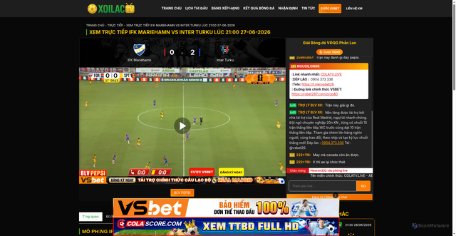 Security scan screenshot of https://anypad.io/truc-tiep/ifk-mariehamn-vs-inter-turku-luc-2100-ngay-27-06-2026-zrkn6i45onltwql