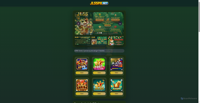 Security scan screenshot of https://luckyslotonline.com/y2m2n2