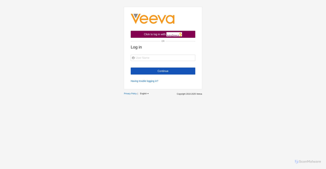 Security scan screenshot of https://astrazeneca-eqv.veevavault.com
