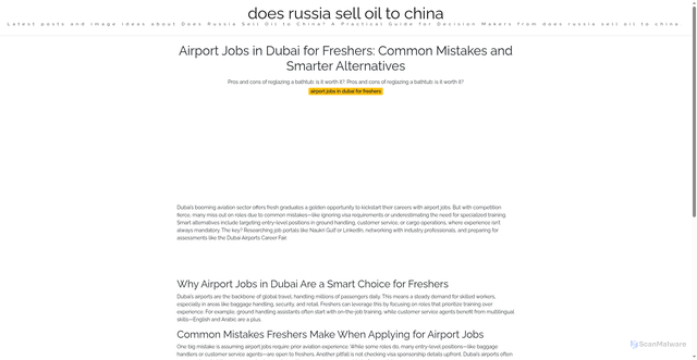 Security scan screenshot of https://pikselglobaljournal-dpp6yca56kr6.edgeone.app/airport-jobs-in-dubai-for-freshers.html