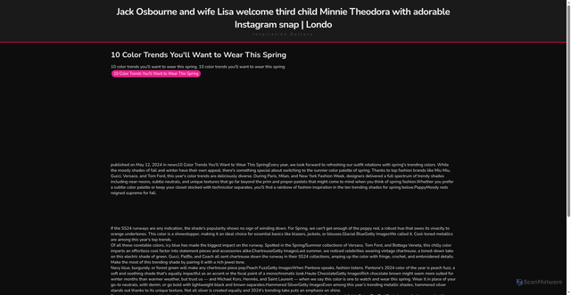 Security scan screenshot of https://pikejudgeblog-dpn8knmrw4nu.edgeone.app/10-color-trends-youll-want-to-wear-this-spring.html