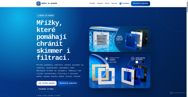Security scan screenshot of mrizky-na-skimmer.pages.dev
