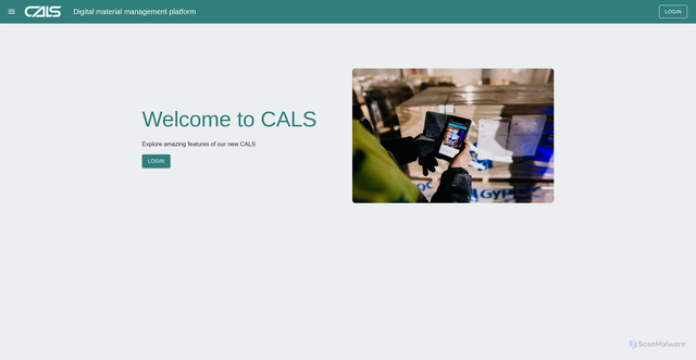 Security scan screenshot of https://calsprod.fi