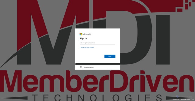 Security scan screenshot of https://mdtmi0.sharepoint.com