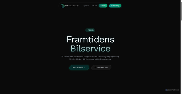 Security scan screenshot of https://sodertorpsbilservice-ddprq3fdbx.edgeone.dev/