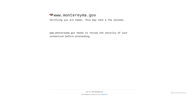 Security scan screenshot of https://www.montereyma.gov/