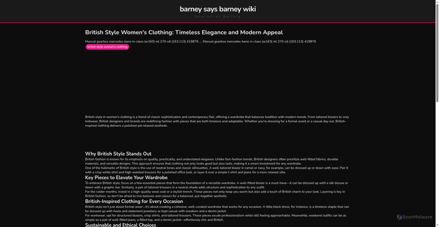 Security scan screenshot of https://nusadigitalflow-dptj67vhrte8.edgeone.app/british-style-womens-clothing.html