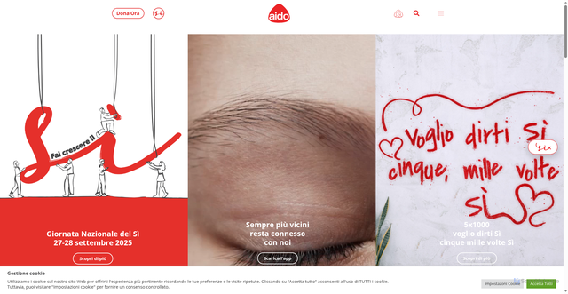 Security scan screenshot of https://aido.it/