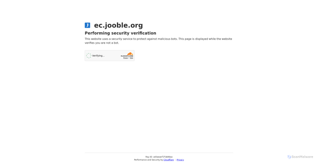 Security scan screenshot of https://ec.jooble.org/trabajo-almacenes-japon/Quito%2C-Quito-(canton)
