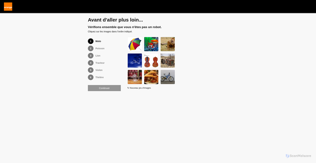 Security scan screenshot of https://orange-1.vercel.app/