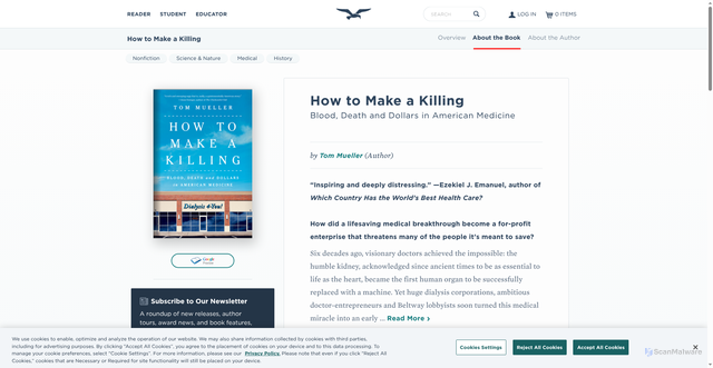 Security scan screenshot of https://wwnorton.com/books/9780393866513