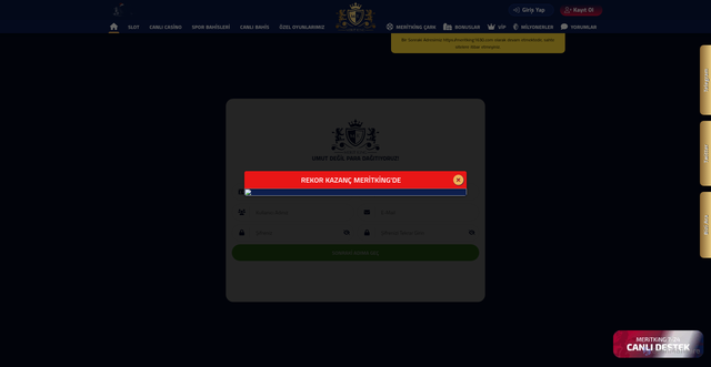 Security scan screenshot of https://meeitking1698.com/register