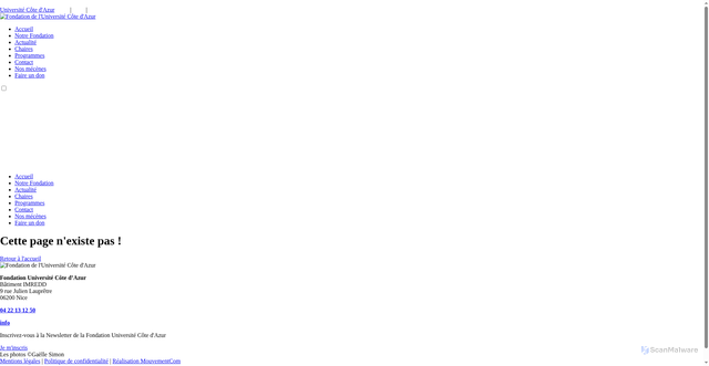 Security scan screenshot of https://univ-frr.firebaseapp.com/