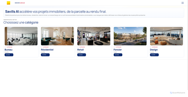 Security scan screenshot of http://savills-ai-pwa-urbanisme.pages.dev/
