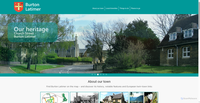 Security scan screenshot of https://www.burtonlatimer.org/?doing_wp_cron=1774096403.5847840309143066406250